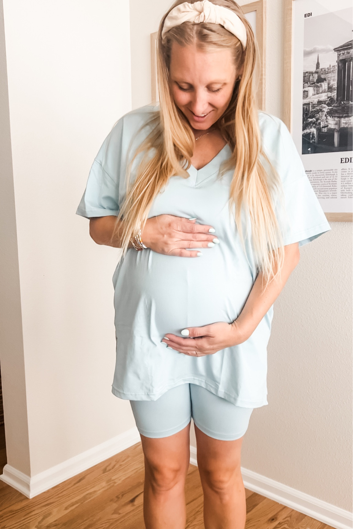 Perfect for your growing baby bump and beyond. I love the color and how comfy this is. Plus it has pockets!

#LTKSeasonal #LTKBump #LTKFindsUnder50