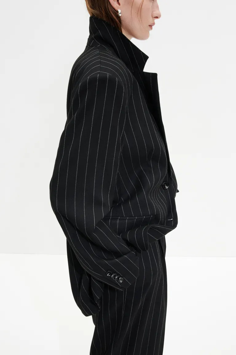 Oversized twill blazer | H&M (UK, MY, IN, SG, PH, TW, HK)