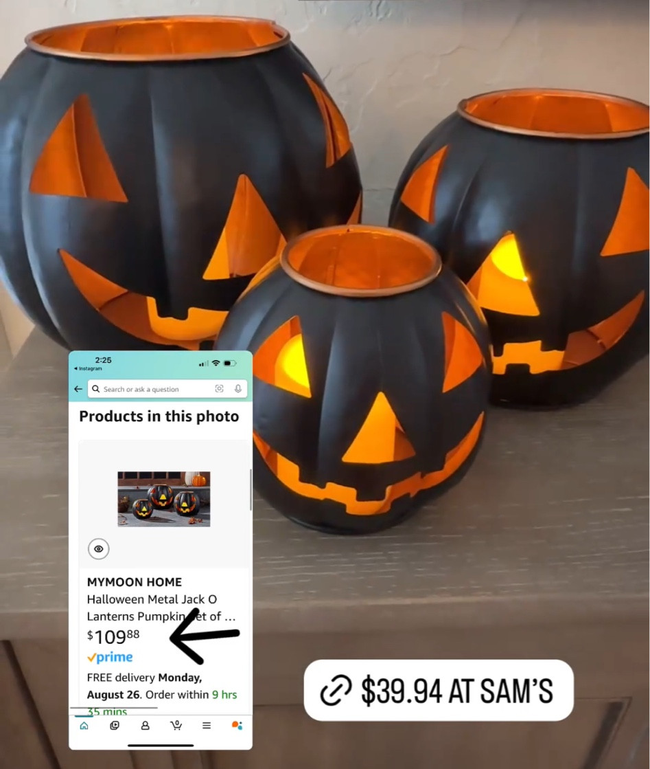 Metal pumpkins, Sam’s Club home find, Halloween decor, Pottery Barn inspired, Amazon holiday decor, looks for less

#LTKSeasonal #LTKHome #LTKFindsUnder50