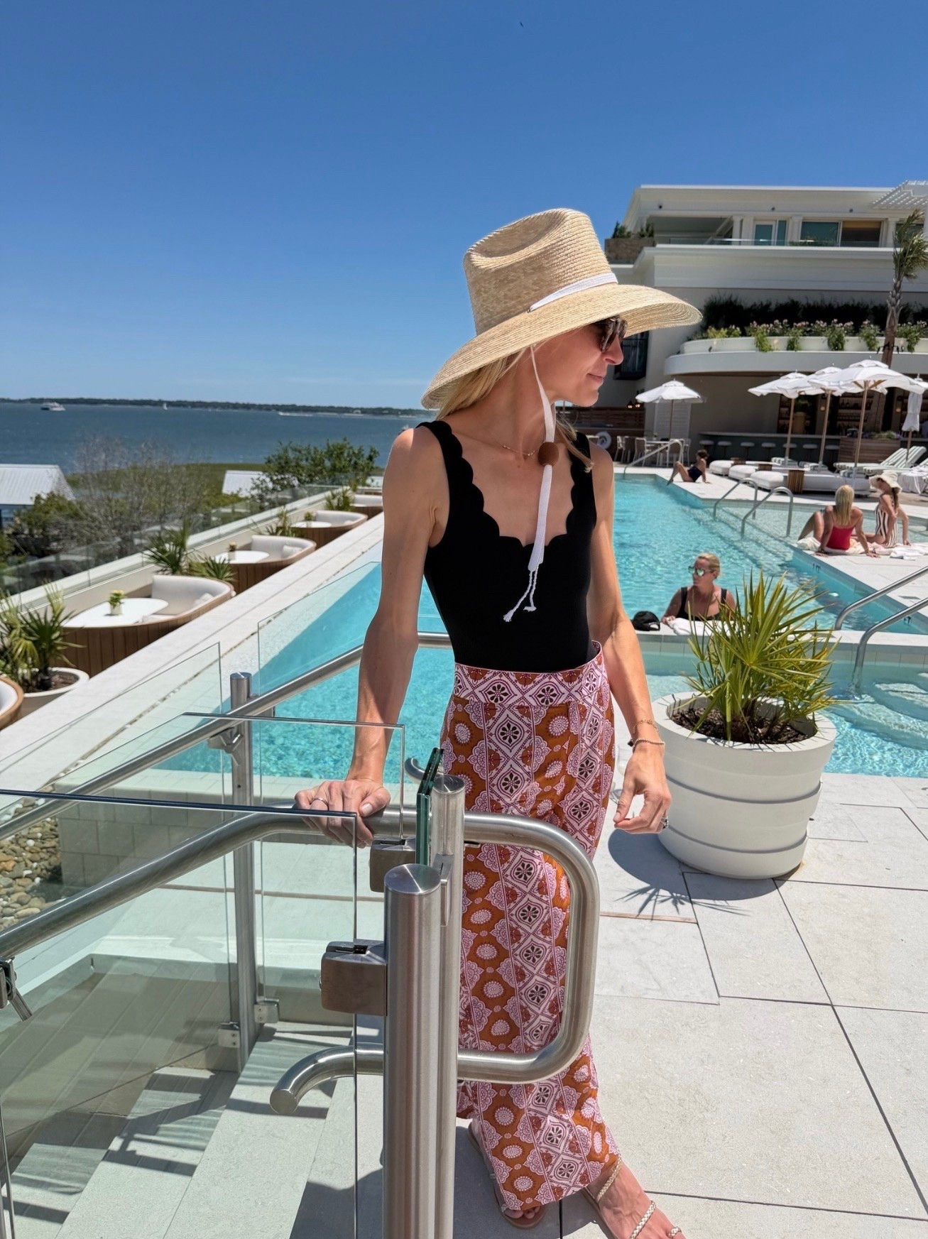 Pool outfit, summer pants

#LTKootd