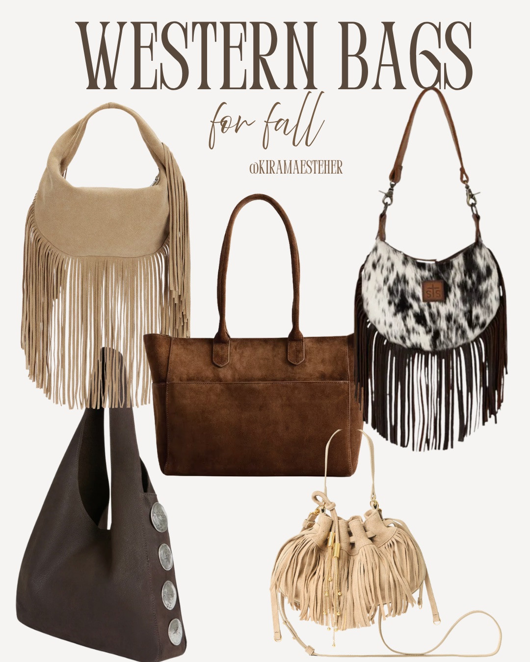 accessories make the outfit! western fringe purse, country concert outfit, suede handbag, western accessories

#LTKootd #LTKSaleAlert #LTKgrwm