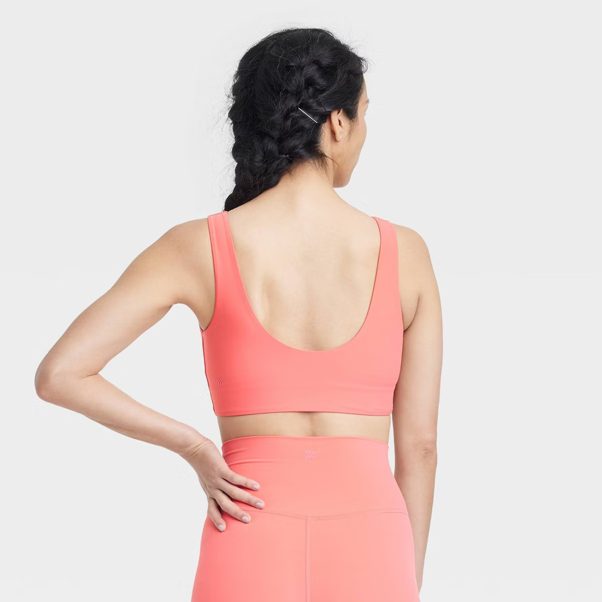 Women's Everyday Soft Medium Support Longline Sports Bra - All In Motion™ | Target