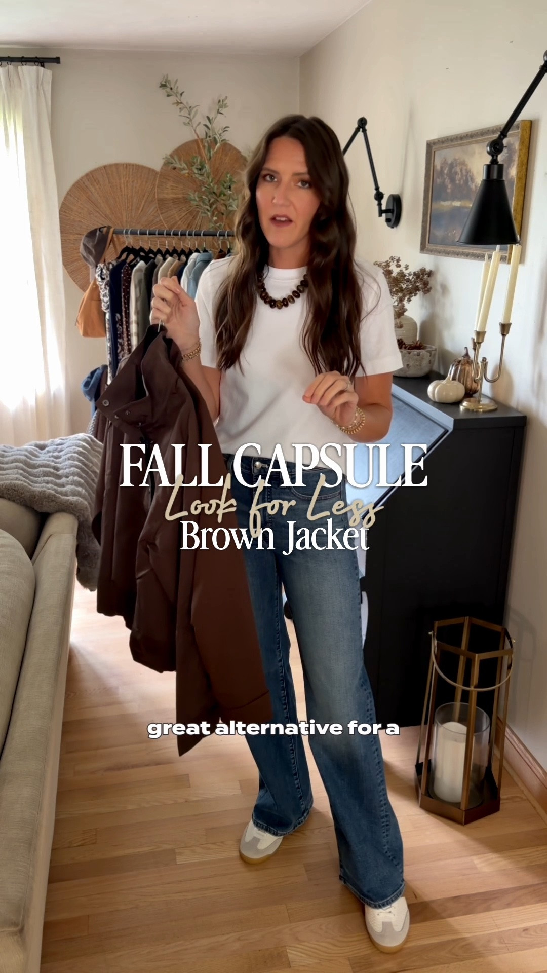 Fall capsule look for less 

Evereve option - large 
Target option - medium