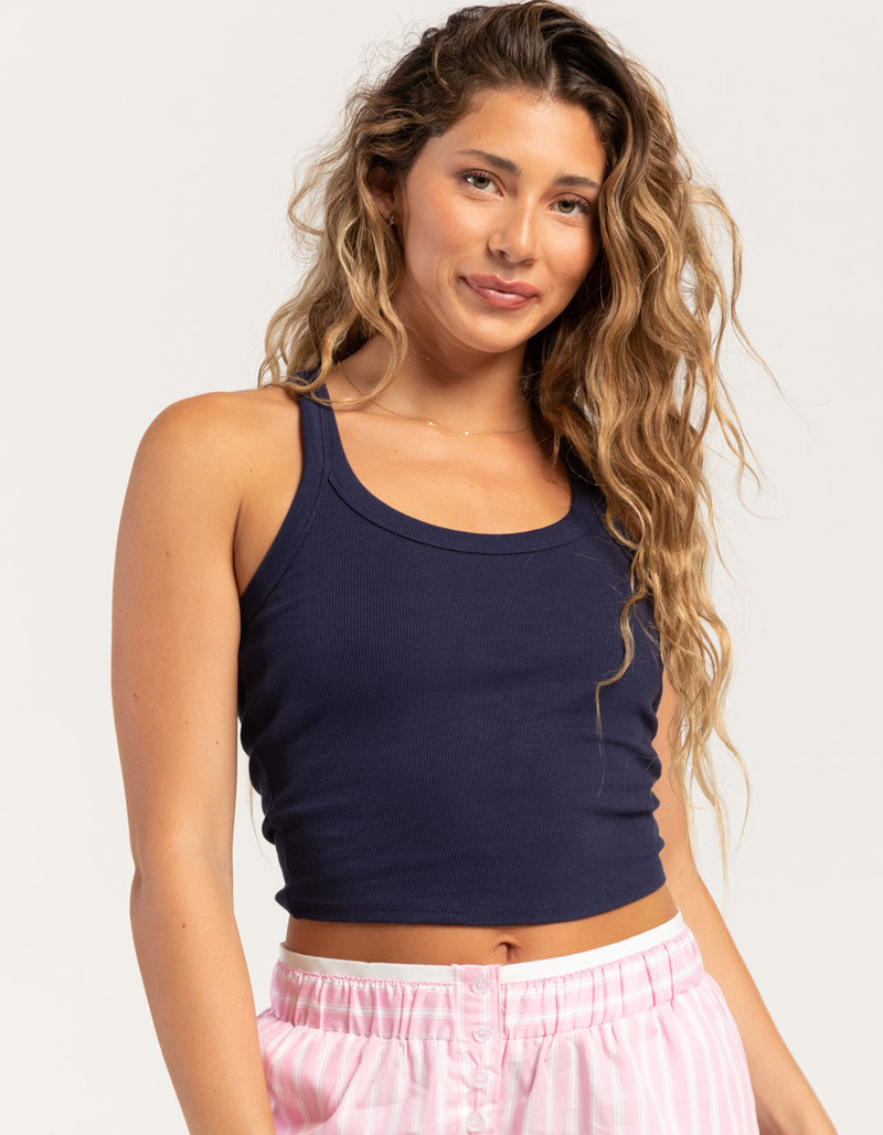 TILLYS Basic Rib Womens Tank Top | Tillys