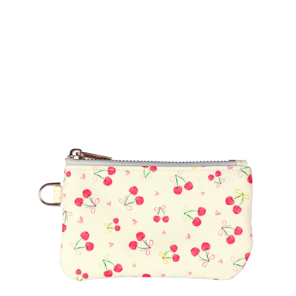 Cherry On Top Small Zipper Pouch | Walli Cases