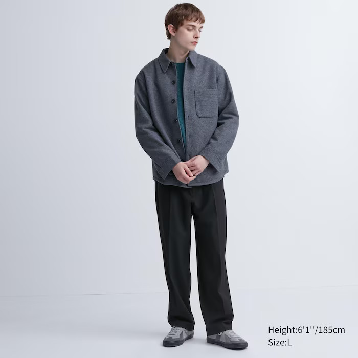 Wide-Fit Pleated Pants | UNIQLO (US)