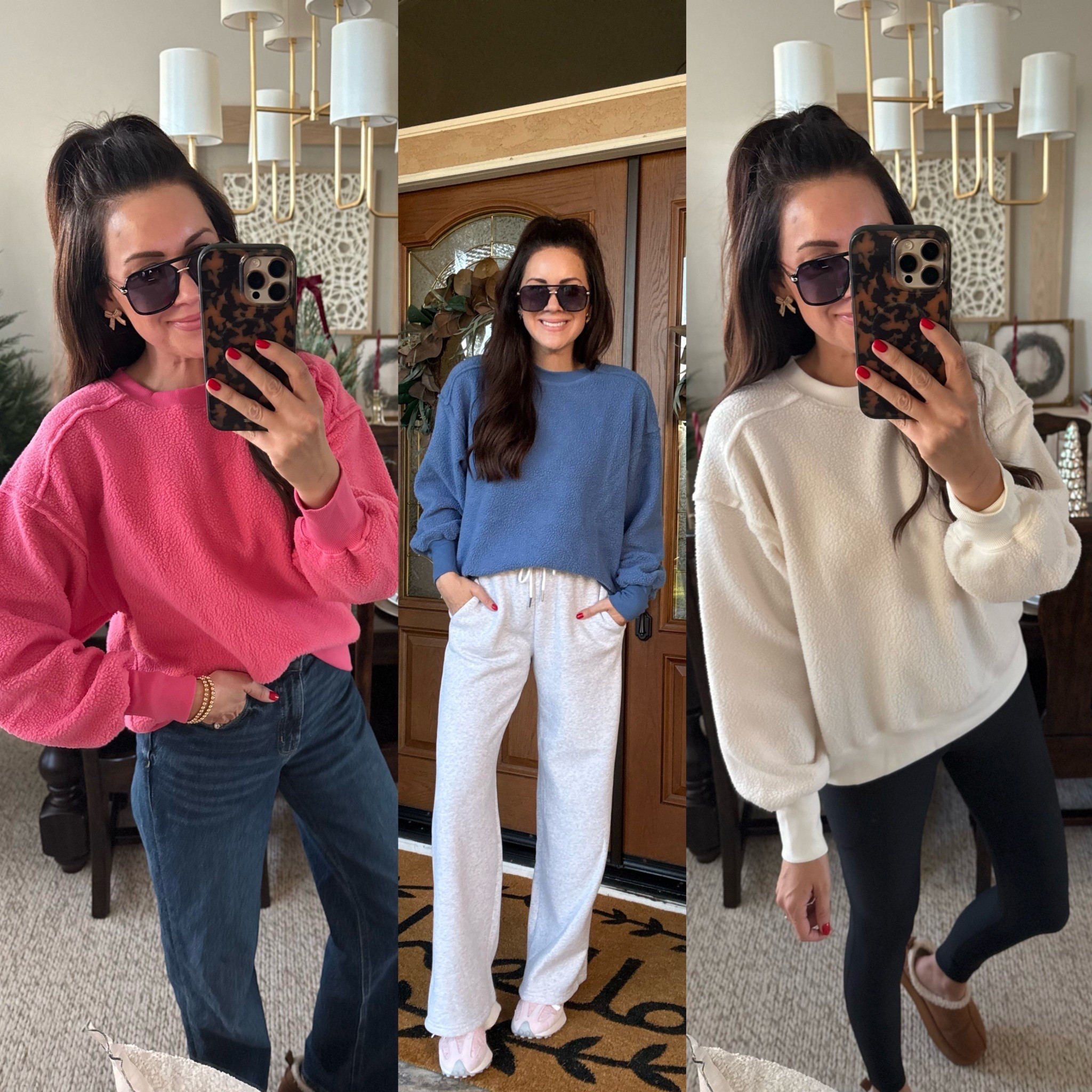 $19 free people dupe!! Wearing a medium, also comes in brown! 

#LTKFindsUnder50 #LTKSeasonal