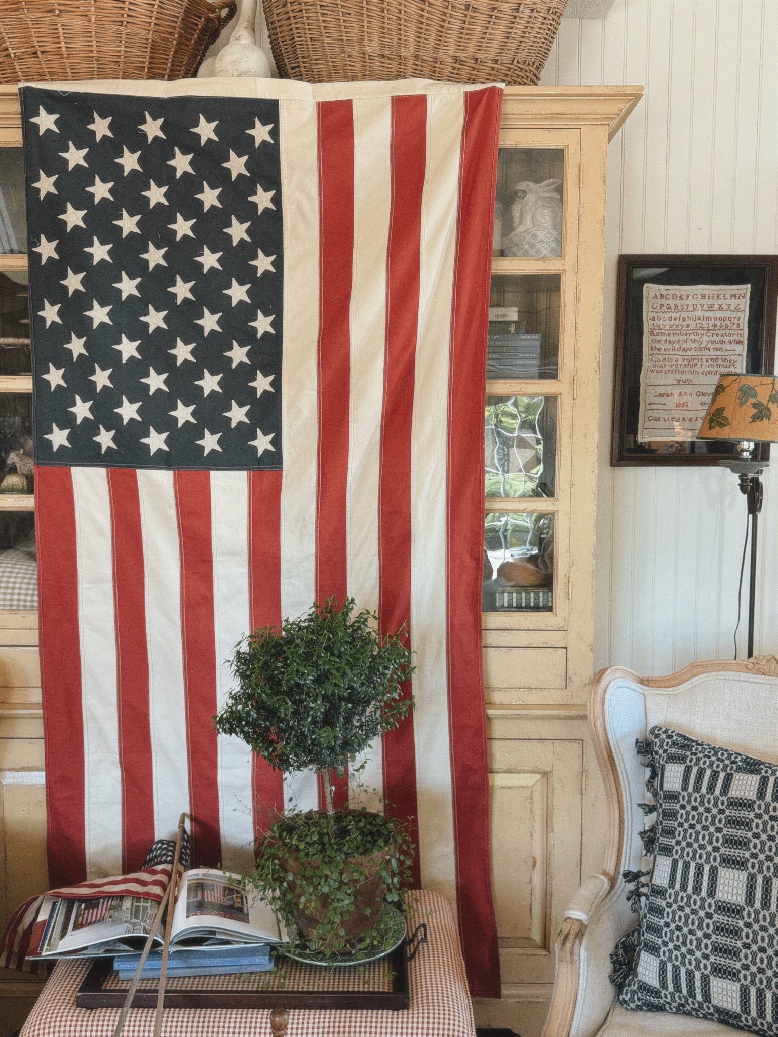 A gorgeous flag to celebrate our country all summer long 🇺🇸