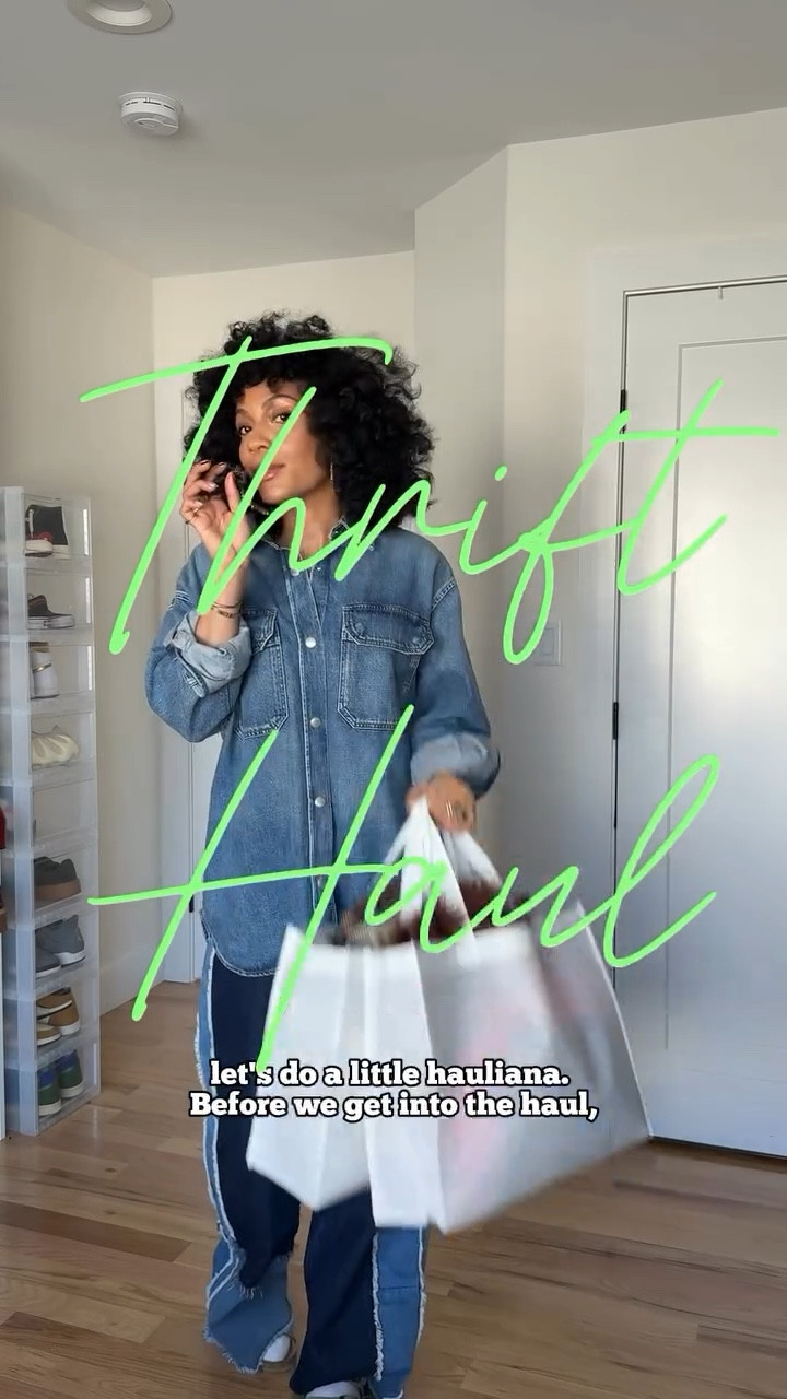 Bringing the love back into laundry! #gifted 🫧✨ My thrifted finds are fresh, clean, and ready to style thanks to the @LGusa WashTower & Styler Steam Closet. No more guesswork—just effortless care & style! 💨 Shop now at LG.com 💚