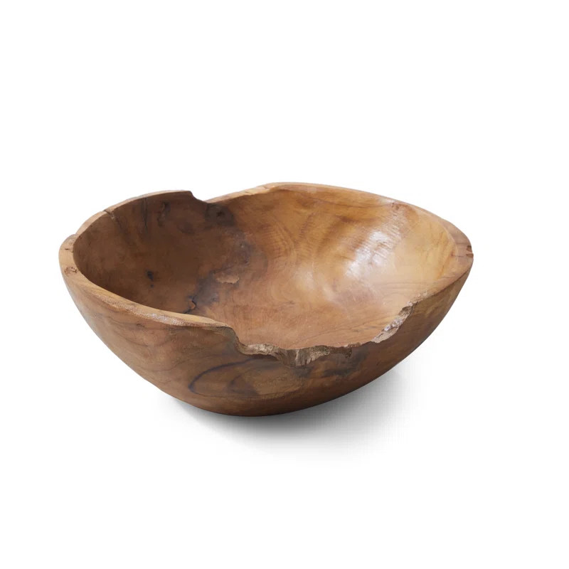 Thibault Exotic Bali Handmade Wooden Decorative Bowl | Wayfair North America