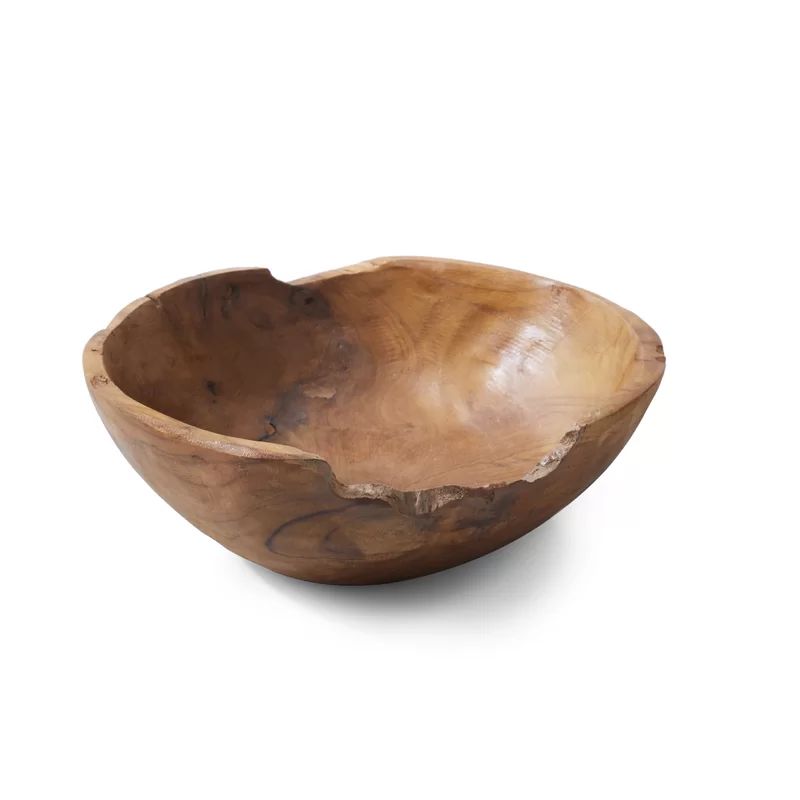 Thibault Exotic Bali Handmade Wooden Decorative Bowl | Wayfair North America