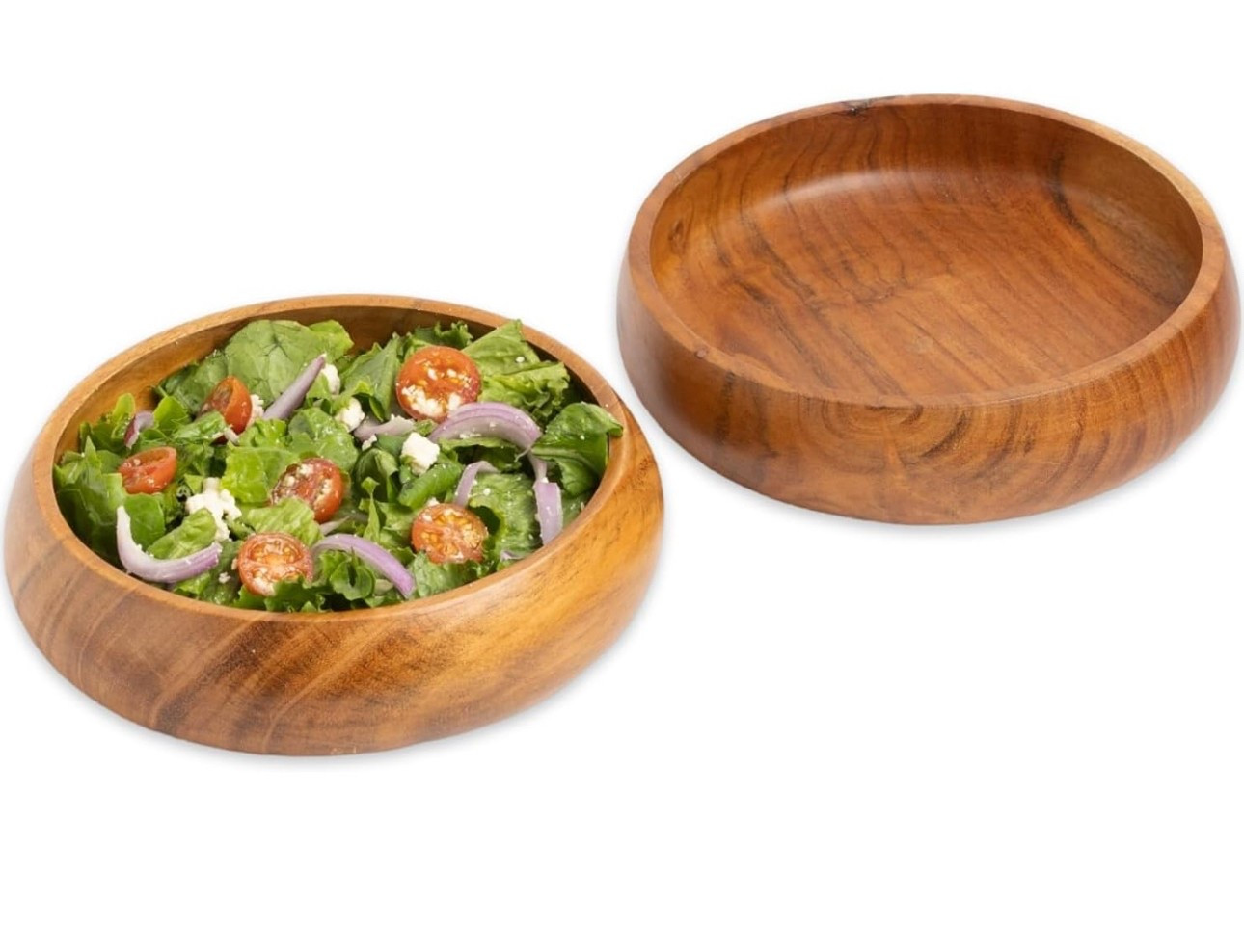  
Visit the Store, LAVAUX DESIGNS
LAVAUX DESIGNS
Visit the Store
4.6
4.6 out of 5 stars
(367)
Acacia wooden salad bowls set of 2, large individual bowls 8 x 2 inches (25 oz) with Food safe wood coating | Jointless plates type wood bowl for food

#LTKHome