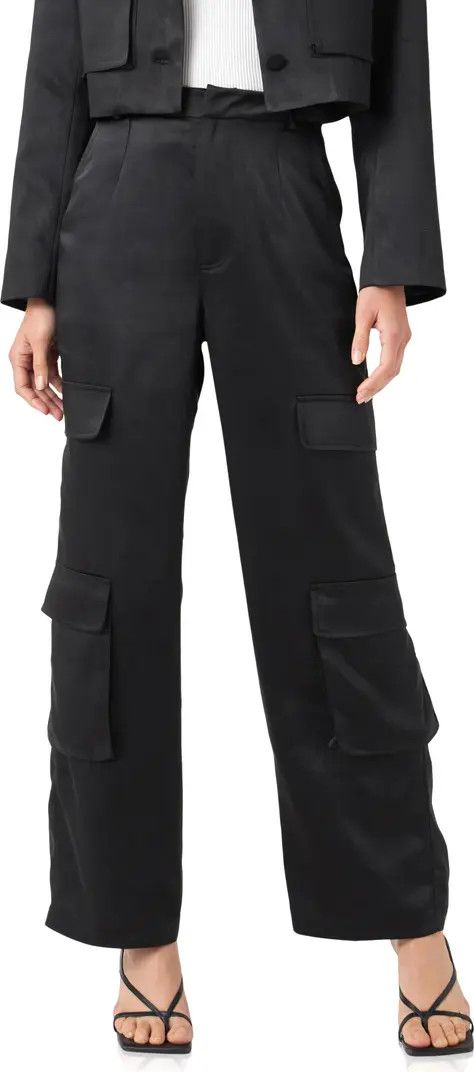Satin Cargo Pants | Nordstrom