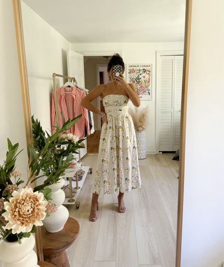 Lemon print dress PERFECT for Europe (wearing size small)... use SUGARED20 for 20% off sitewide!

Europe outfits | Italy outfits | sun dress

#LTKVideo #LTKFindsUnder100 #LTKStyleTip