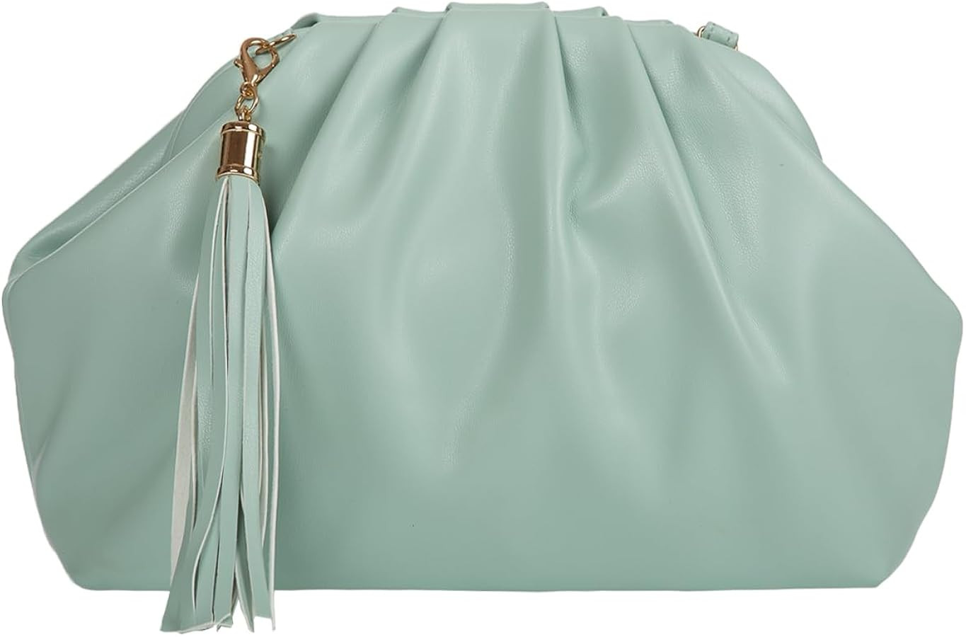 JNB Dumpling Bag for Women Clutch Purses, Cloud Crossbody Handbag Soft Shoulder Bag,party Bag,Wed... | Amazon (US)
