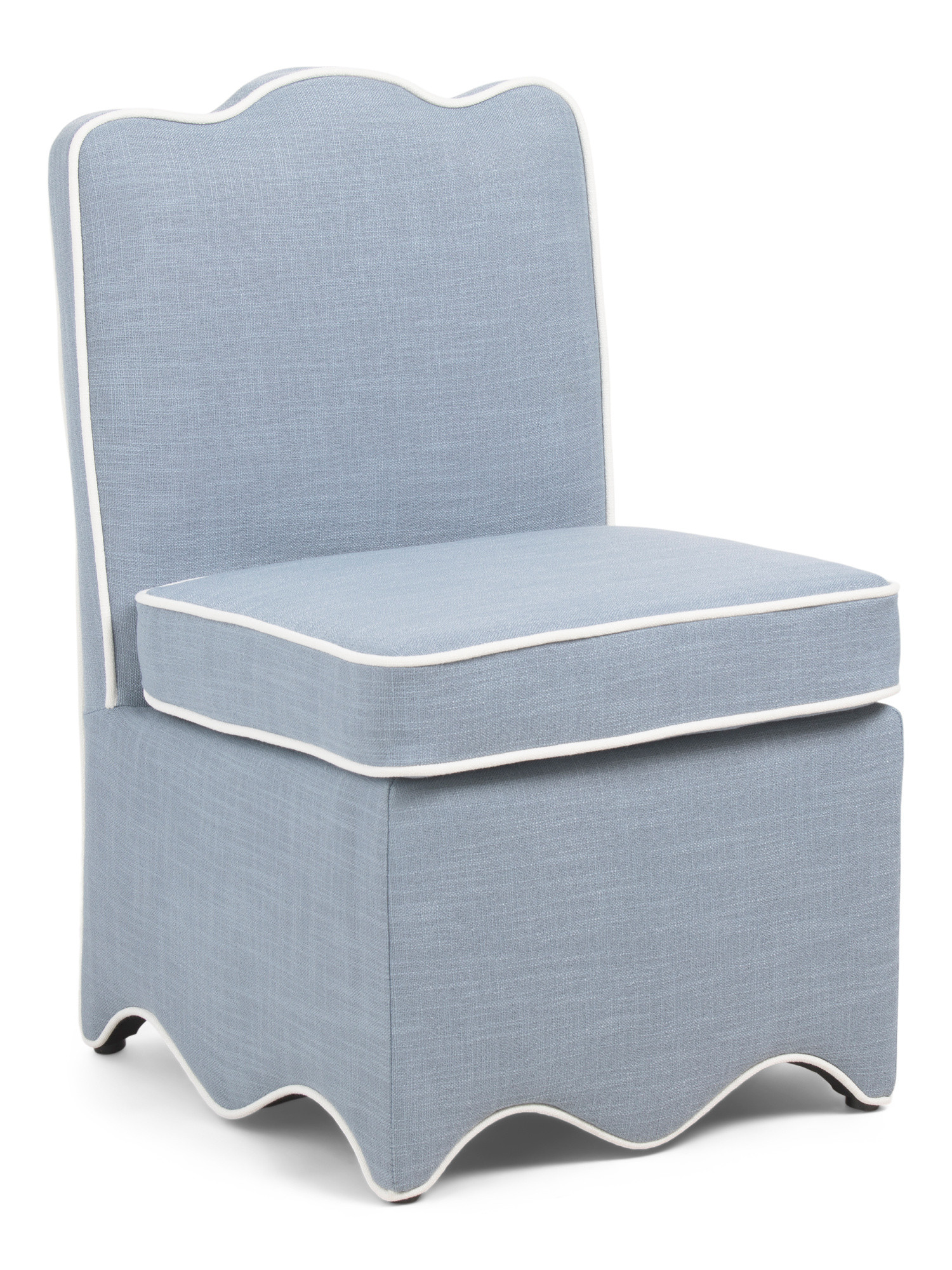 22x33 Scalloped Bottom Skirted Dining Chair | Kitchen & Dining Room | Marshalls | Marshalls