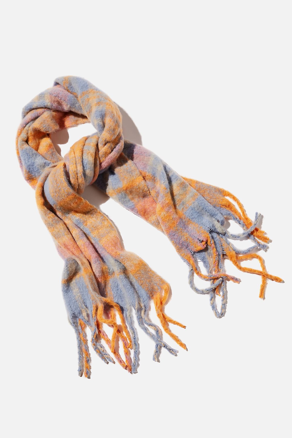 Phoebe Brushed Tassel Scarf | Cotton On (ANZ)