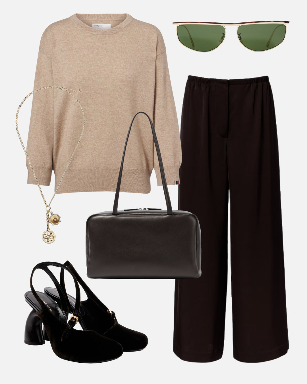 FALL OUTFIT IDEA : Another way to style these Dries Van Noten heels you all loved! 

 #3