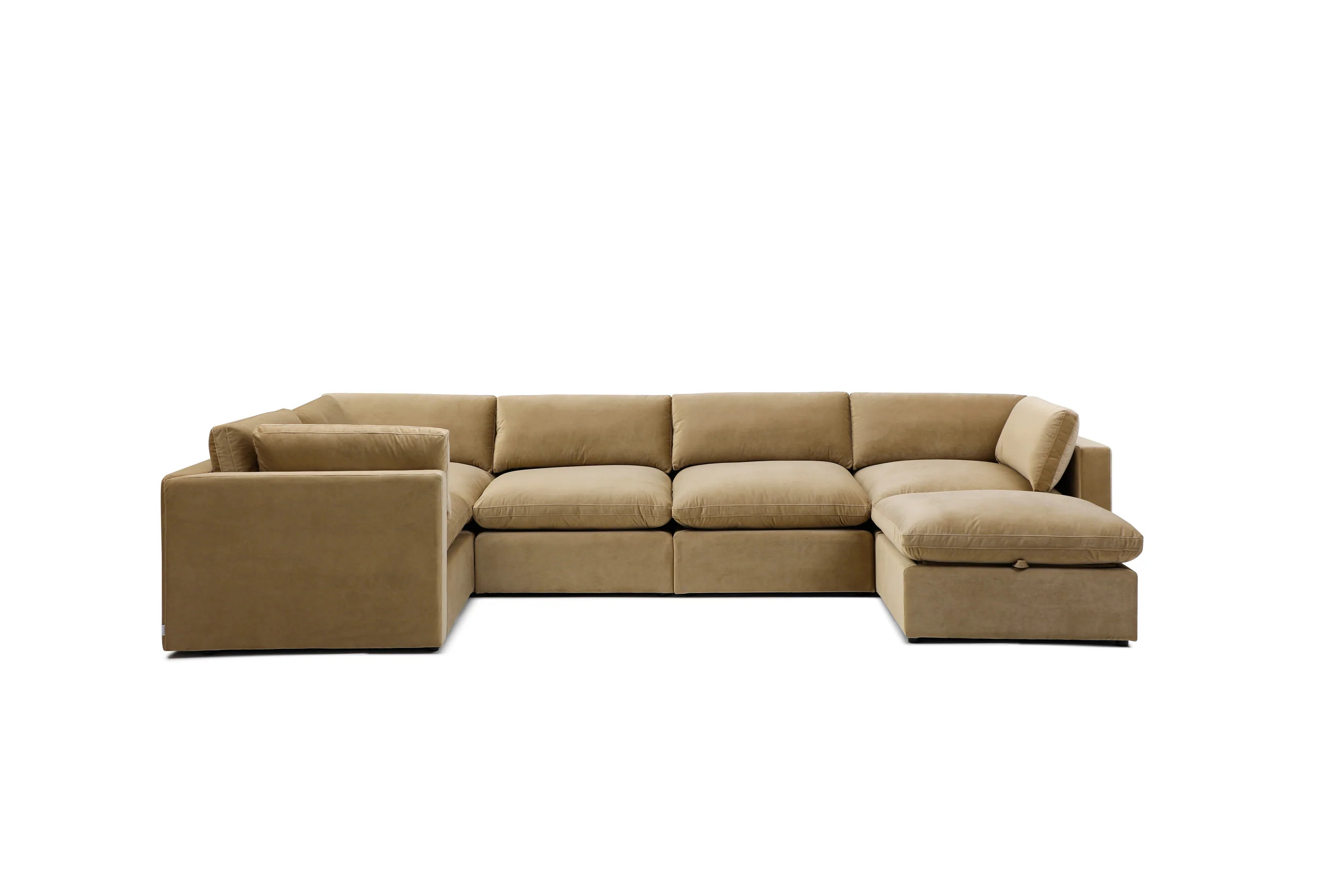 Bella Pillow Grand Corner + Ottoman | Bellamia Collections