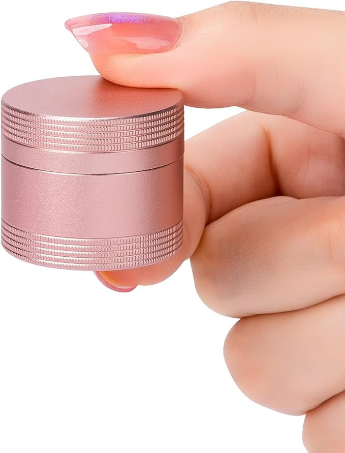 Small Daily Pill Case Pill Box - Portable Metal Pill Container for Pocket Purse, Single Waterproo... | Amazon (US)