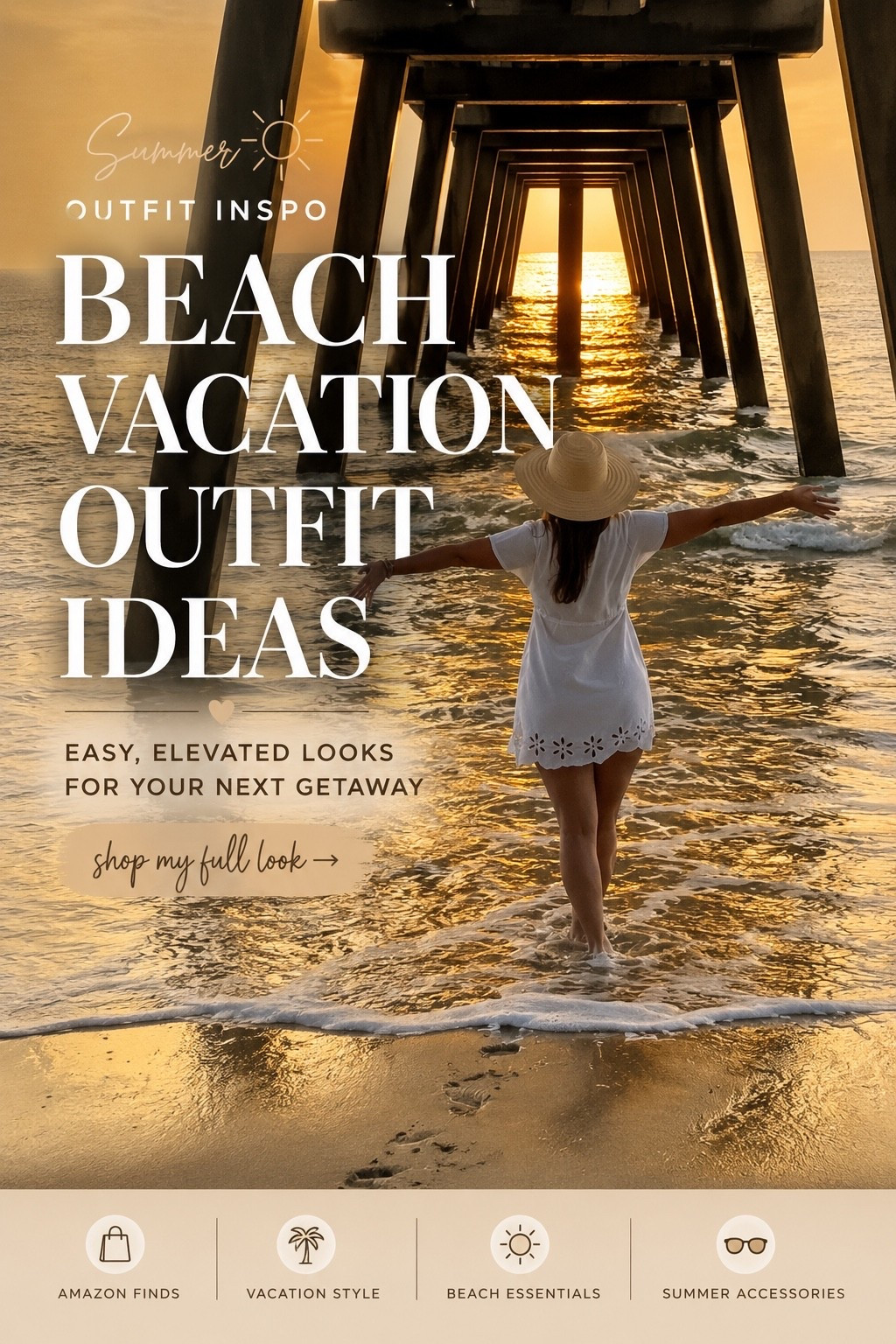 Beach vacation outfit ideas you’ll wear on repeat ☀️🤎 Coastal summer style with beach accessories, trendy sunglasses, and easy vacation looks I’m loving lately. These are the kind of effortless summer outfits that make me want to live at the beach 🌊✨ Shop my full look + favorites linked here!

#LTKootd #LTKSeasonal #LTKSwim