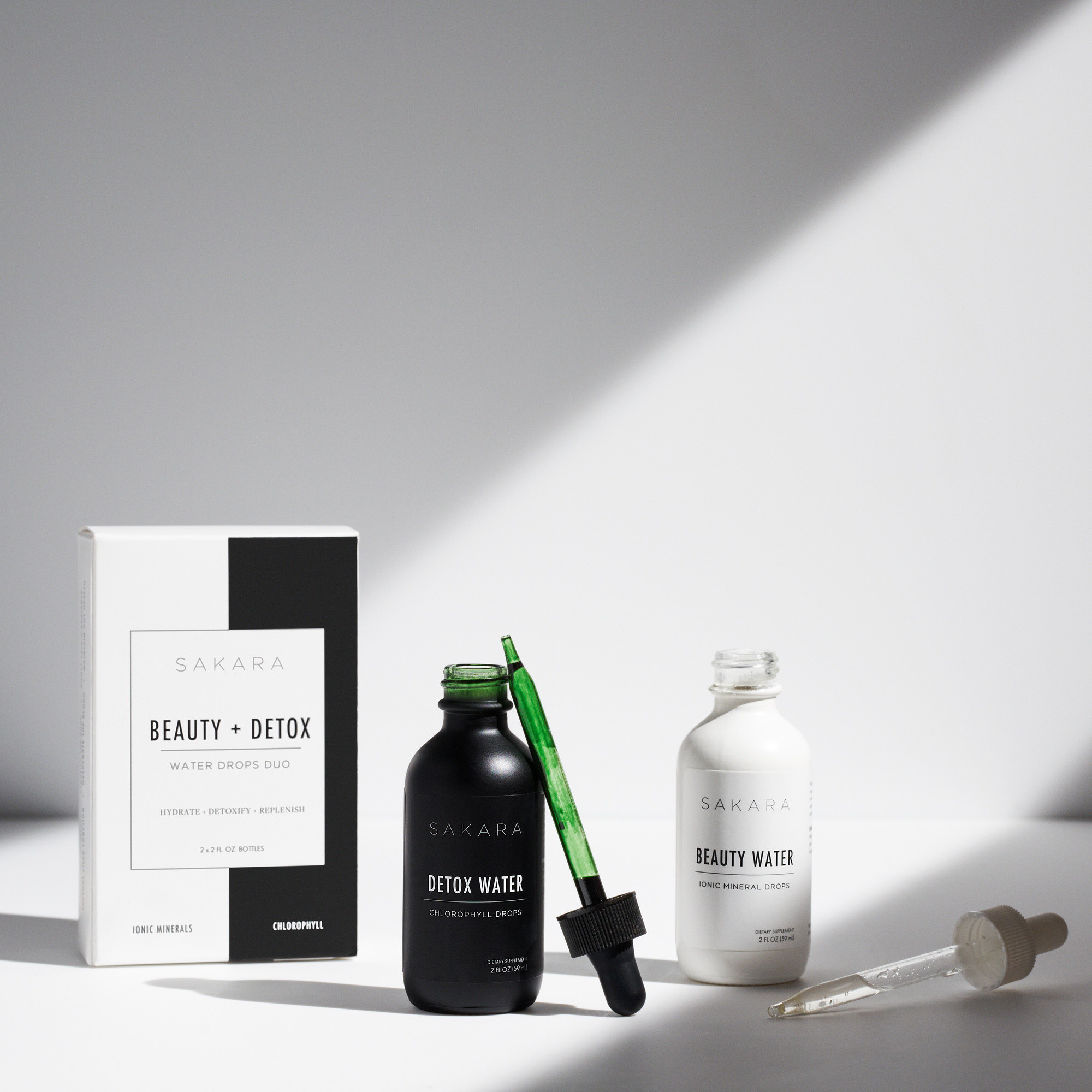 Beauty Water® + Detox Water Drops | Sakara Life