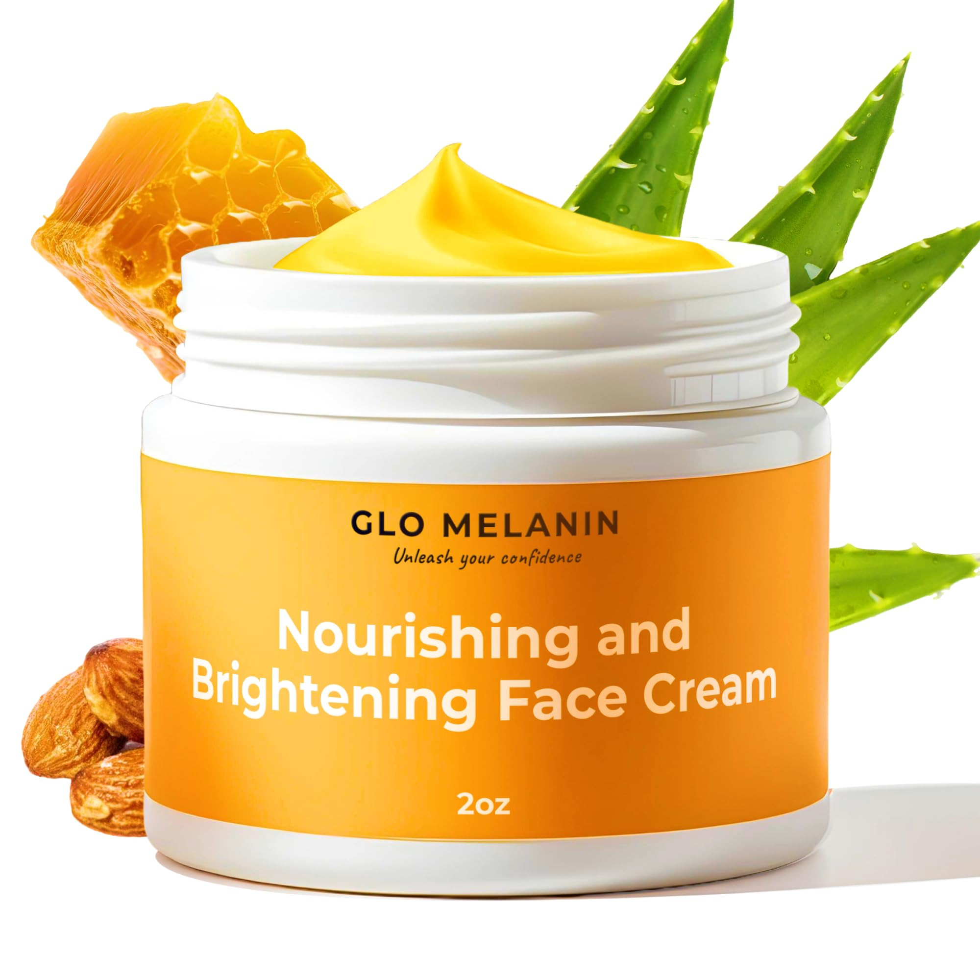 Glo Melanin Nourishing Face Cream – Hydrating Daily Moisturizer for Radiant, Even-Looking Skin ... | Amazon (US)