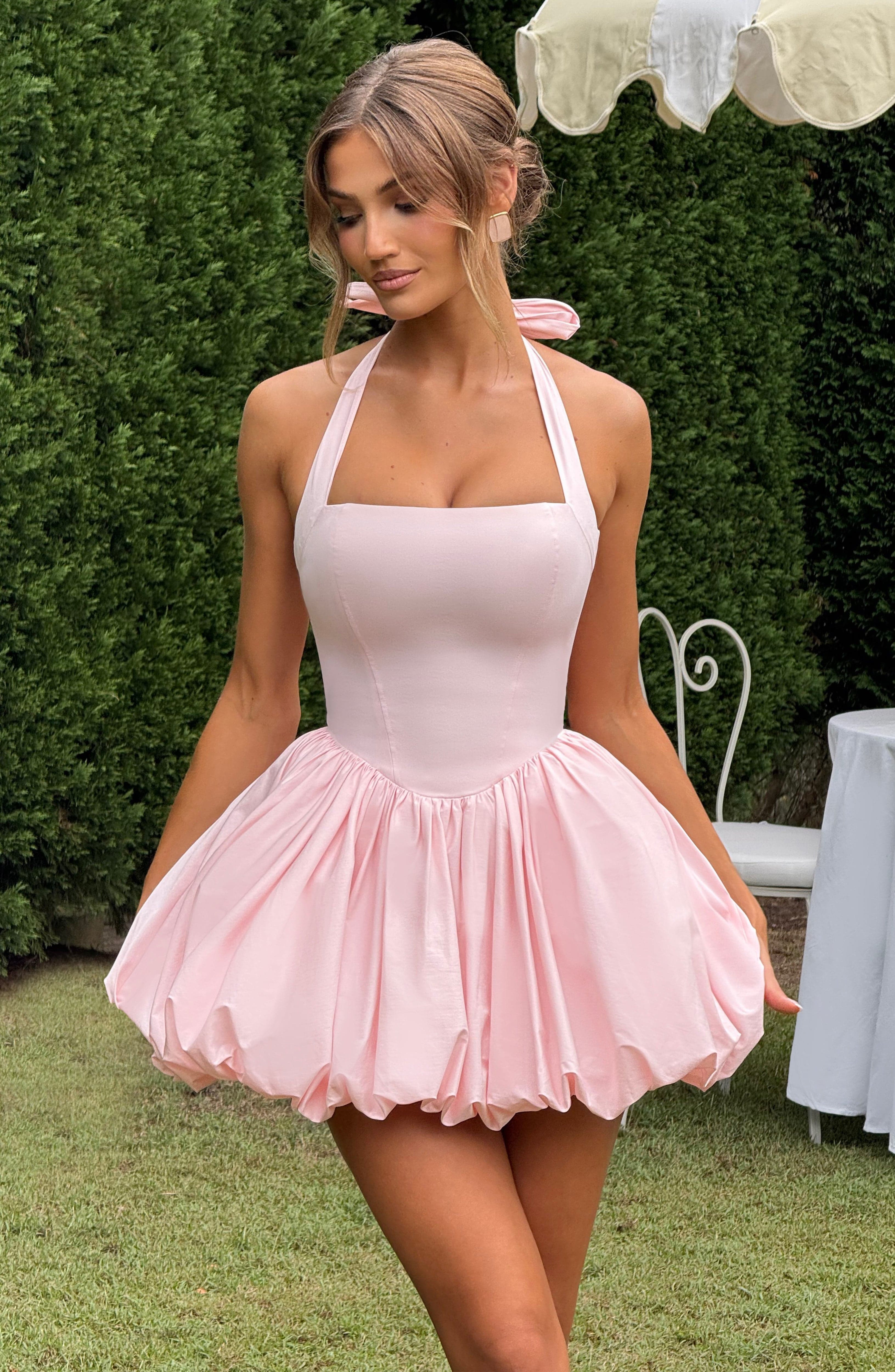 Maricia Mini Dress - Blush | Babyboo (global)