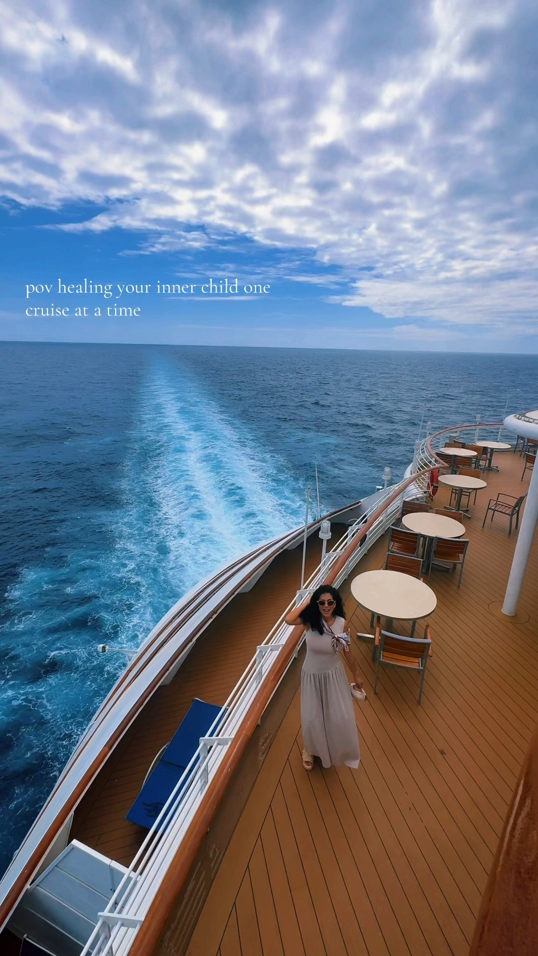 My MAMA MIA moment at sea🚢🌊🥂 #sailing #cruise #cruising #dress #vacation #travel 

#LTKTravel #LTKSpringSale #LTKFindsUnder50