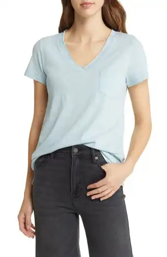 Relaxed Long Sleeve Slub Jersey T-Shirt | Nordstrom