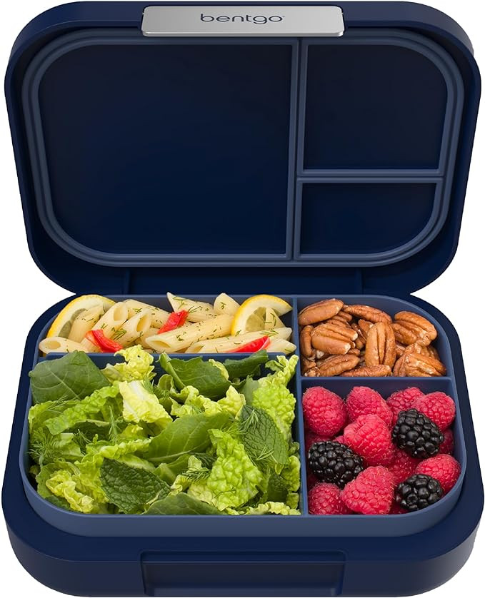 Bentgo Modern - Leak-Resistant Bento Lunch Box For Adults, Teens, & Larger Appetites; Reusable BP... | Amazon (US)