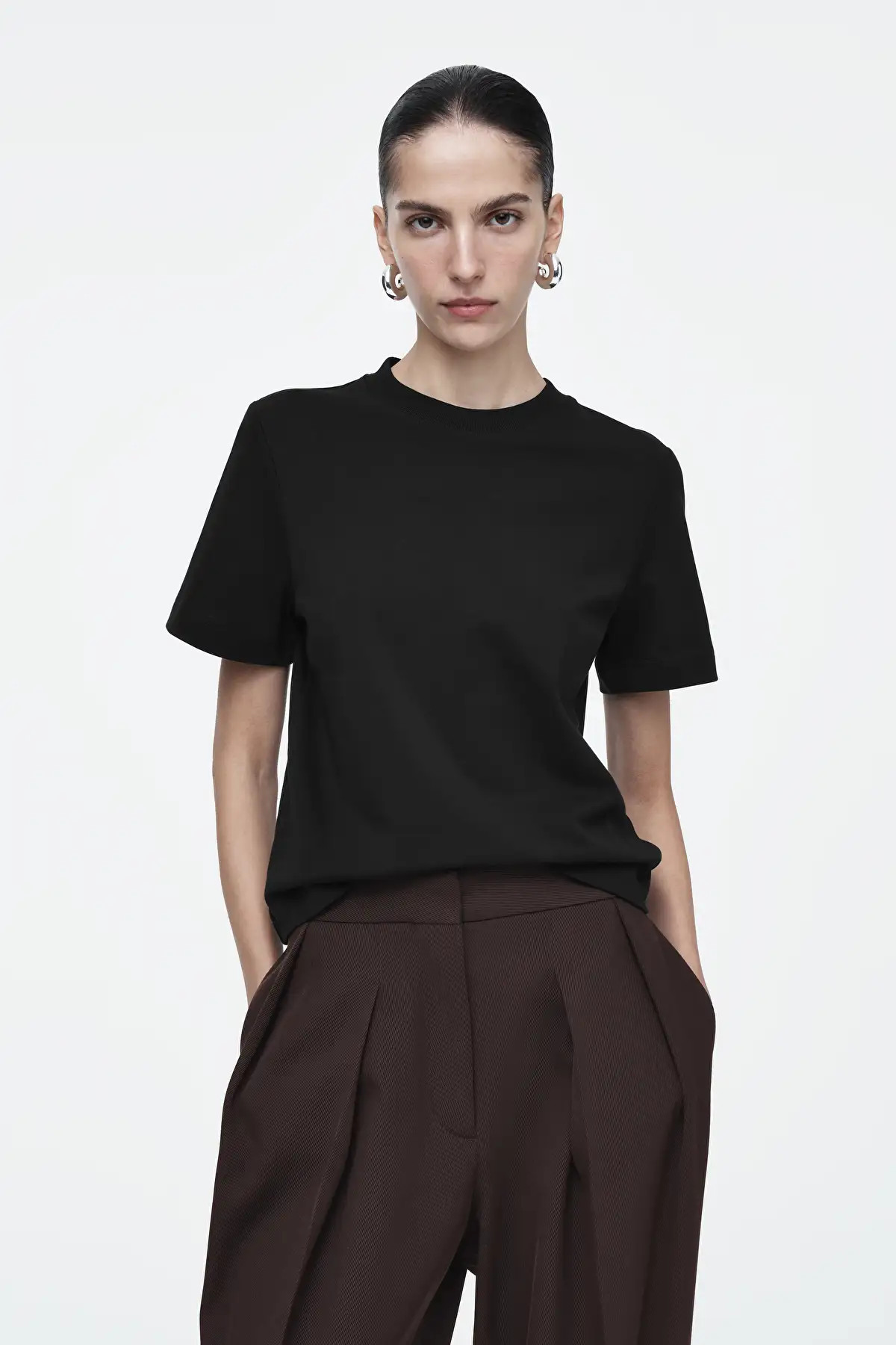 CLEAN CUT REGULAR T-SHIRT | COS (US)