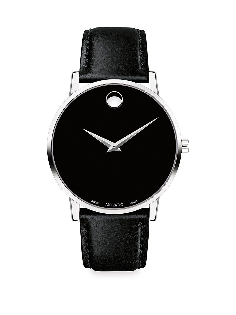 Movado Men's Museum Classic Watch - Black | Saks Fifth Avenue