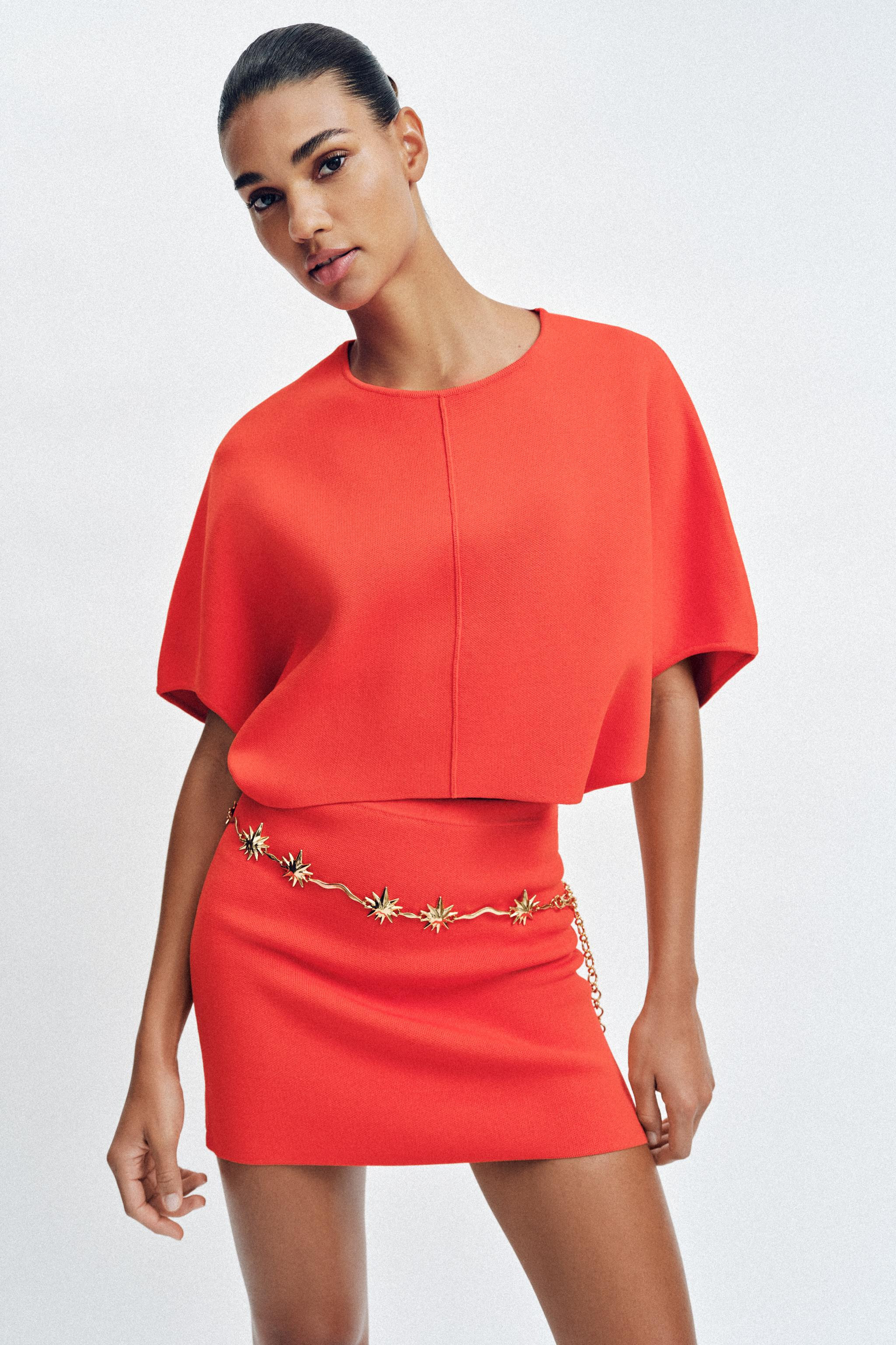 SHORT KNIT TOP | Zara US