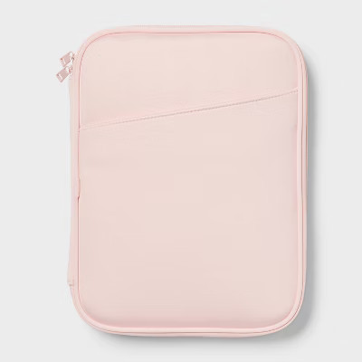 Zip Tablet Pouch Blush Pink Laptop Bag - Brightroom™ | Target