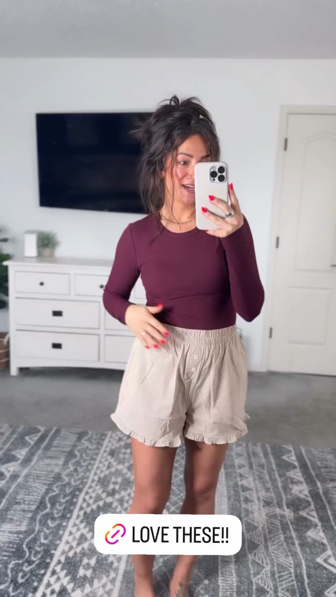 I can’t believe how good these are! On sale for $8 too!! I sized up to the medium. Lots of colors available 

#LTKSeasonal #LTKootd #LTKSaleAlert