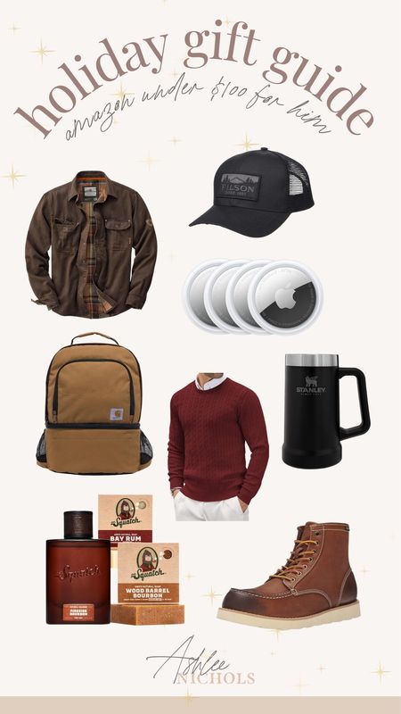 Looking for Amazon gifts for the boyfriend, husband, father or man in your life? Sharing my Amazon Under $100 For Him gift guide!

Gift guide for him, gift guide for dad, gift guide for boyfriend, gift guide for son, gift guide for fiancé, gift guide for her, holiday presents, Christmas presents, Ashlee Nichols 

#LTKfindsunder100 #LTKHoliday #LTKGiftGuide