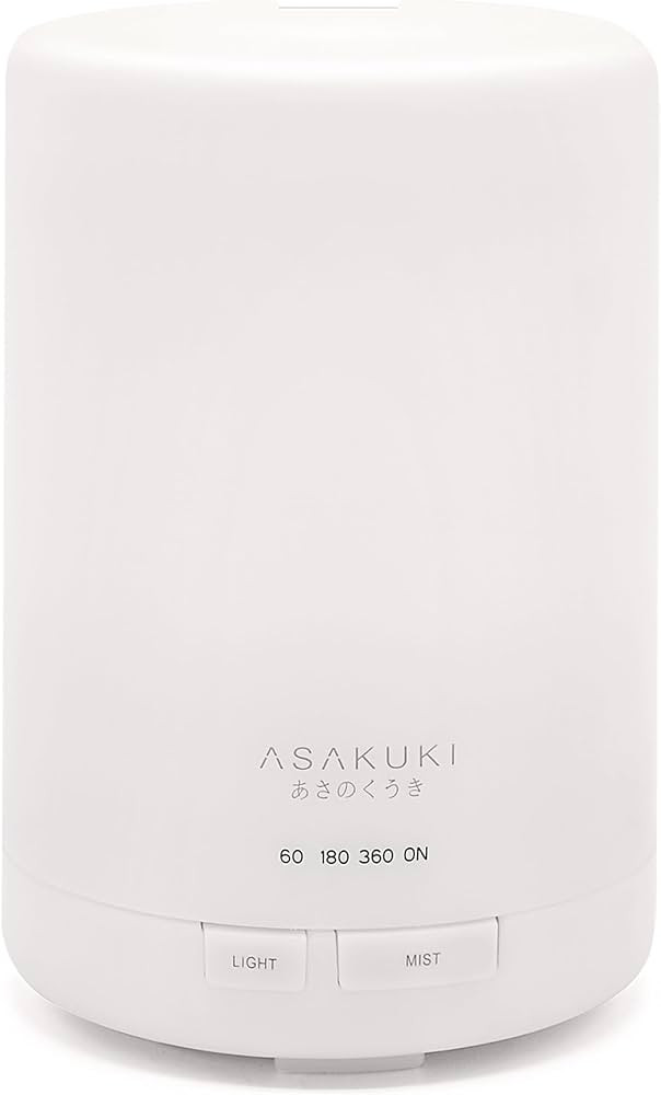 ASAKUKI Essential Oil Diffuser, 5-in-1 Quiet Humidifier, Natural Home Fragrance Aroma Diffuser wi... | Amazon (US)