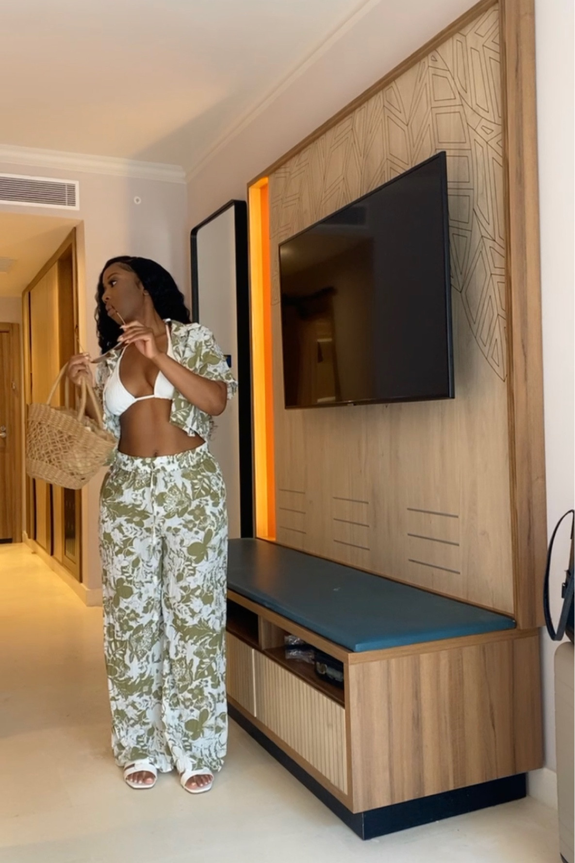 This exact set I purchased from marshalls. The brand is WAYF (where are you from). I posted something similar below 🫶🏾

#LTKtravel #LTKswim