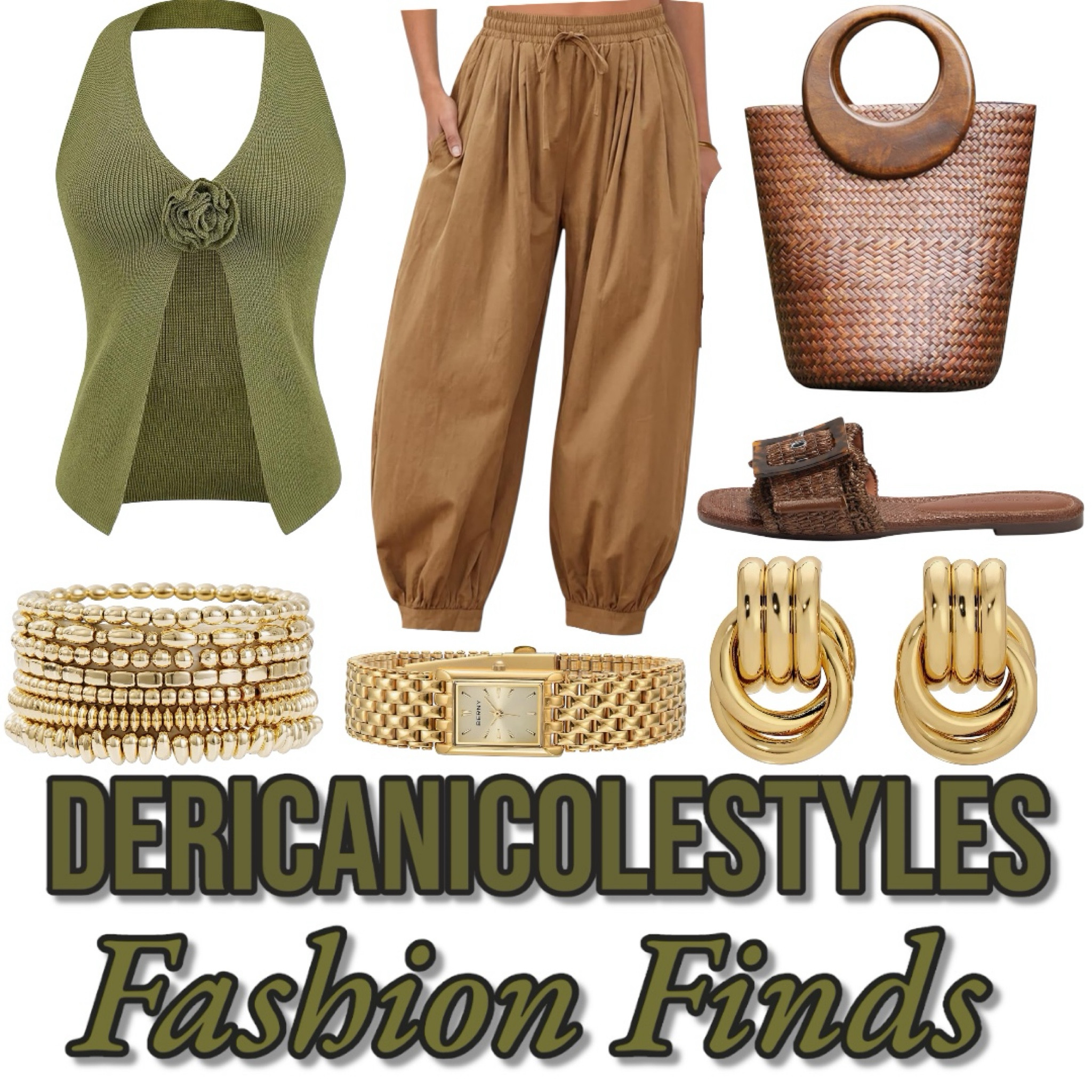 Check out my summer fashion essentials! Perfect for beach days and casual outings. #summerfashion #beachready