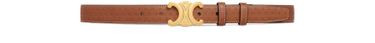 Medium Triomphe belt in natural calfskin with Triomphe embossed - CELINE | 24S (APAC/EU)