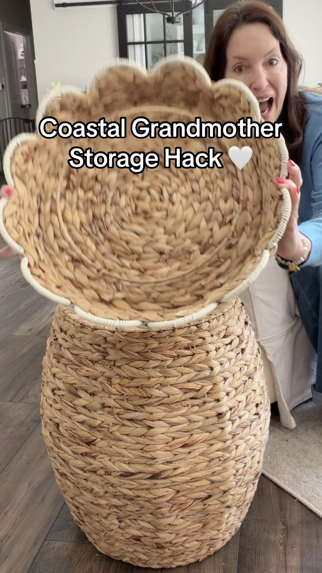 coastal decor aesthetic - coastal grandmother storage - wicker baskets #coastal #wicker

#LTKHome