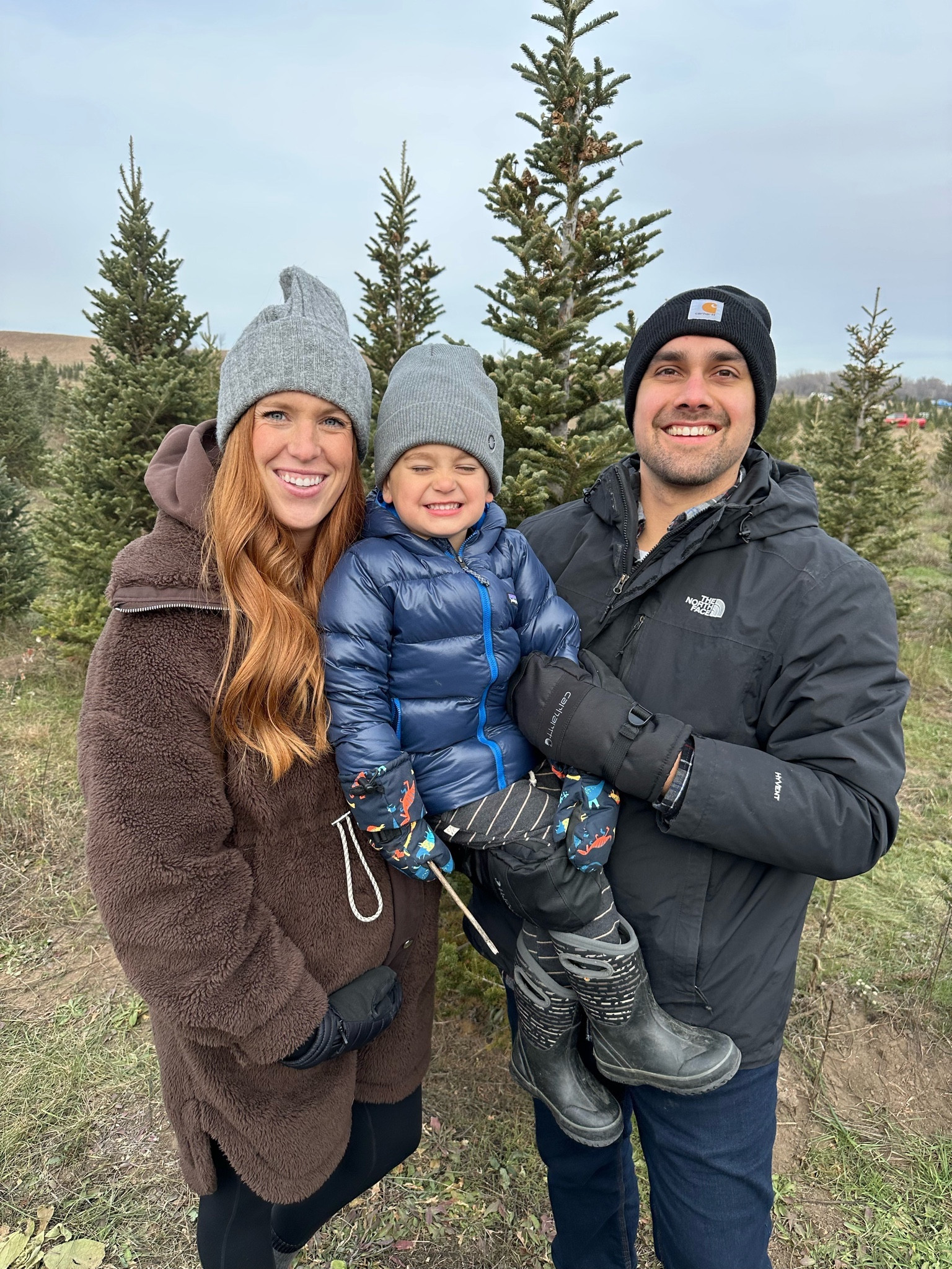Annual trip to the tree farm! The best winter coat from Varley that is bump friendly! Toddler winter gear, kids snow boots, men’s winter jacket, Bump friendly winter wear

#LTKfamily #LTKCyberWeek #LTKSeasonal