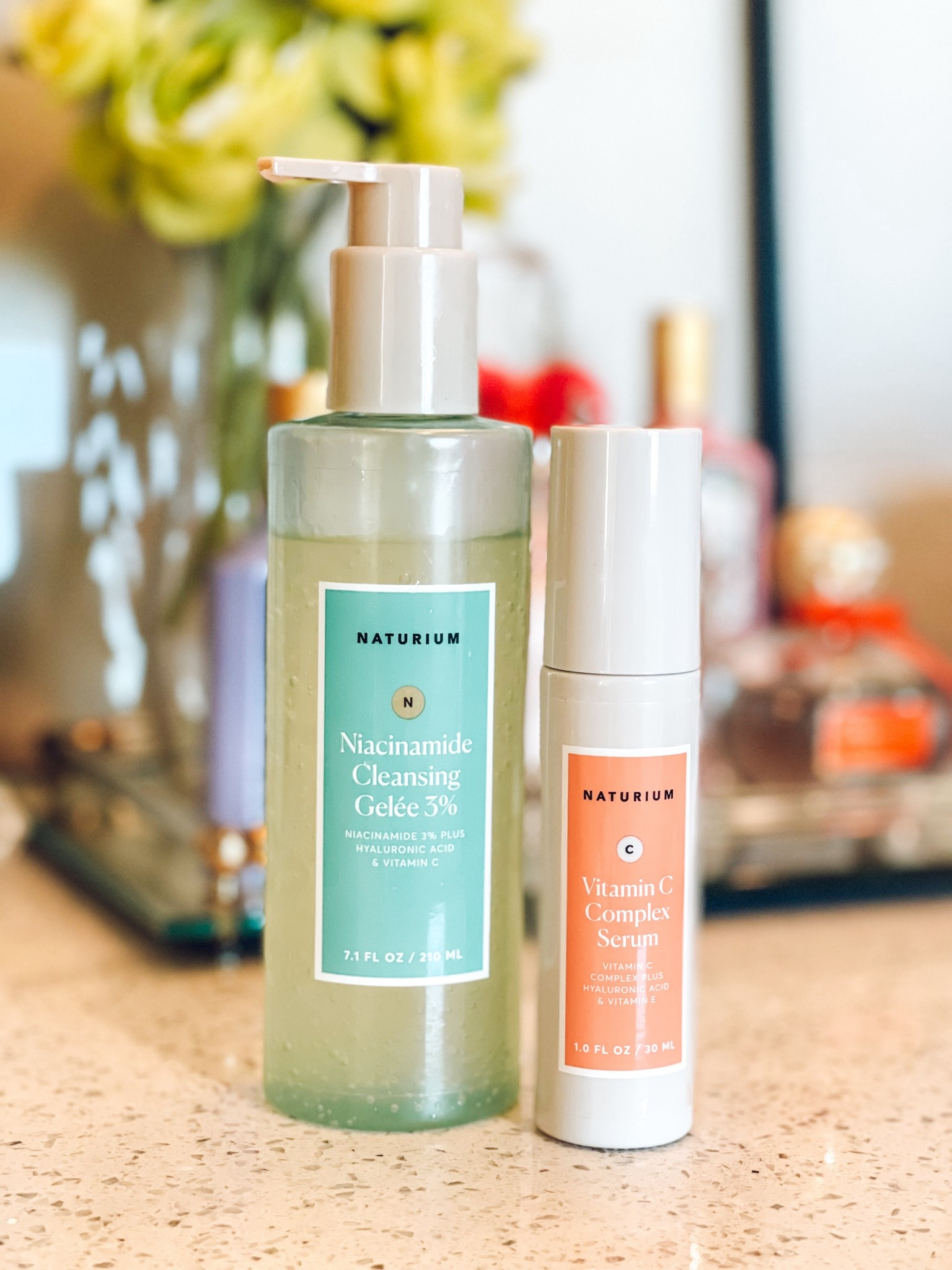 A friend shared these with me + I fell in love! I’m still a Primarily Pure girlie, but these are great for their price point! The Vitamin C Serum feels amazing + leaves my skin so glowy! ☀️

#LTKBeauty #LTKFindsUnder50