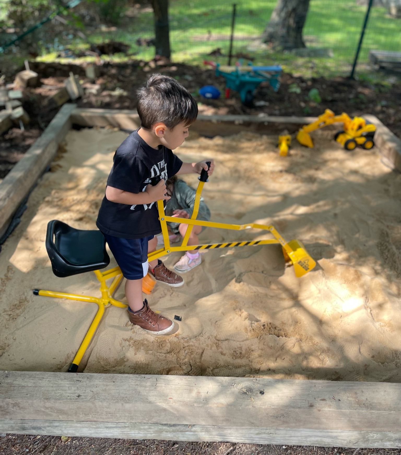 This is your sign to build your children, a large sandbox, and throw in some excavators, diggers, dump trucks, and dinosaurs!

#LTKhome #LTKunder50 #LTKkids