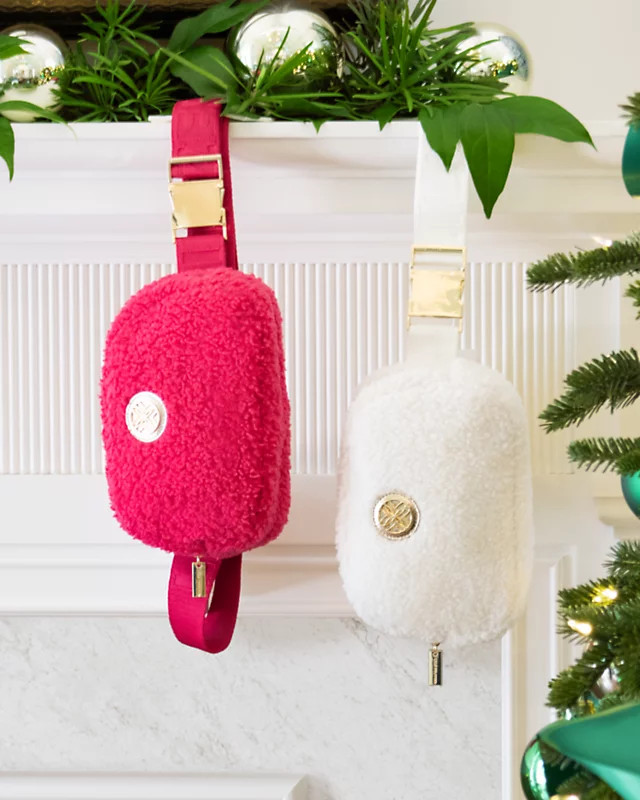 Jeanie Sherpa Belt Bag | Lilly Pulitzer