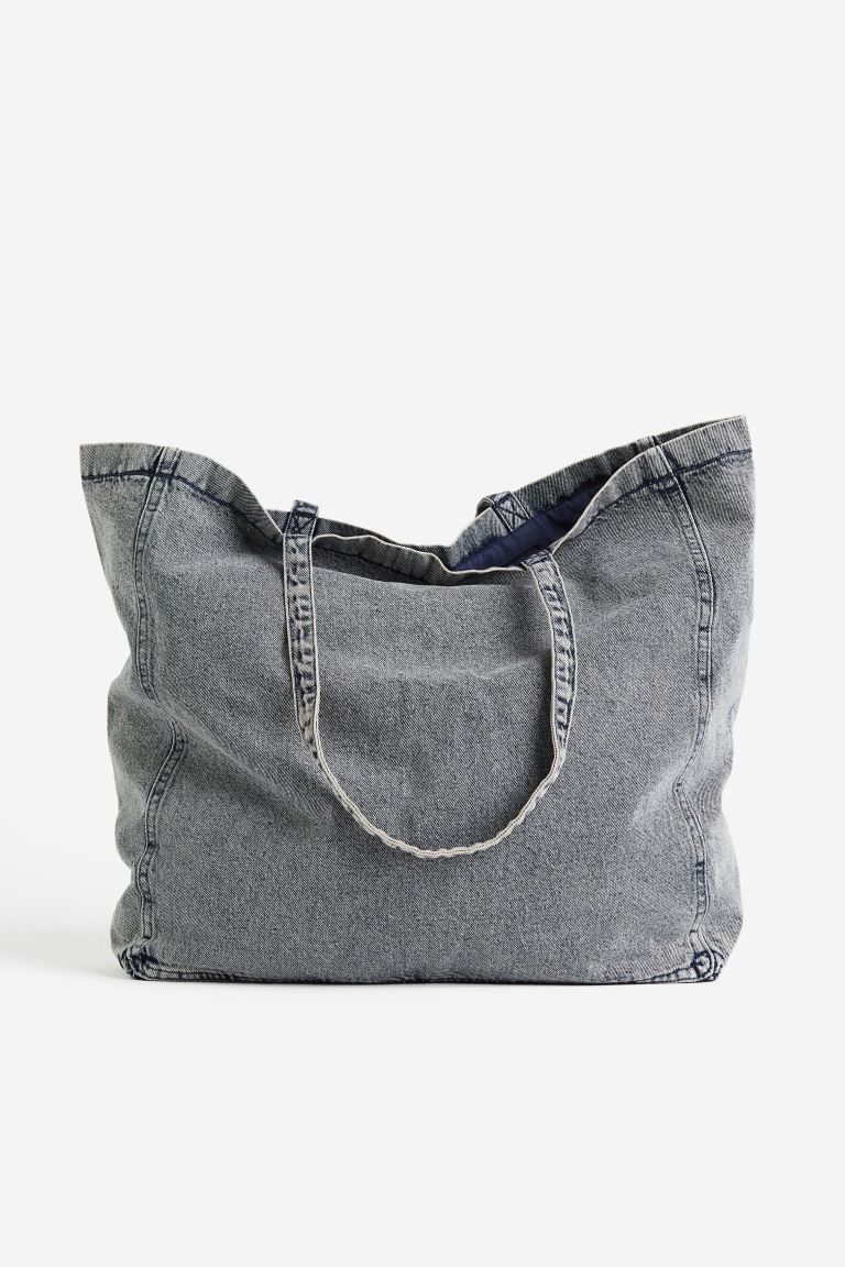 Shopping Bag - Denim blue - Ladies | H&M US | H&M (US + CA)