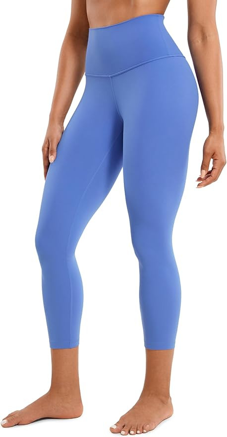 CRZ YOGA Butterluxe High Waisted Capris Workout Leggings for Women 23'' - Lounge Buttery Soft Yog... | Amazon (US)