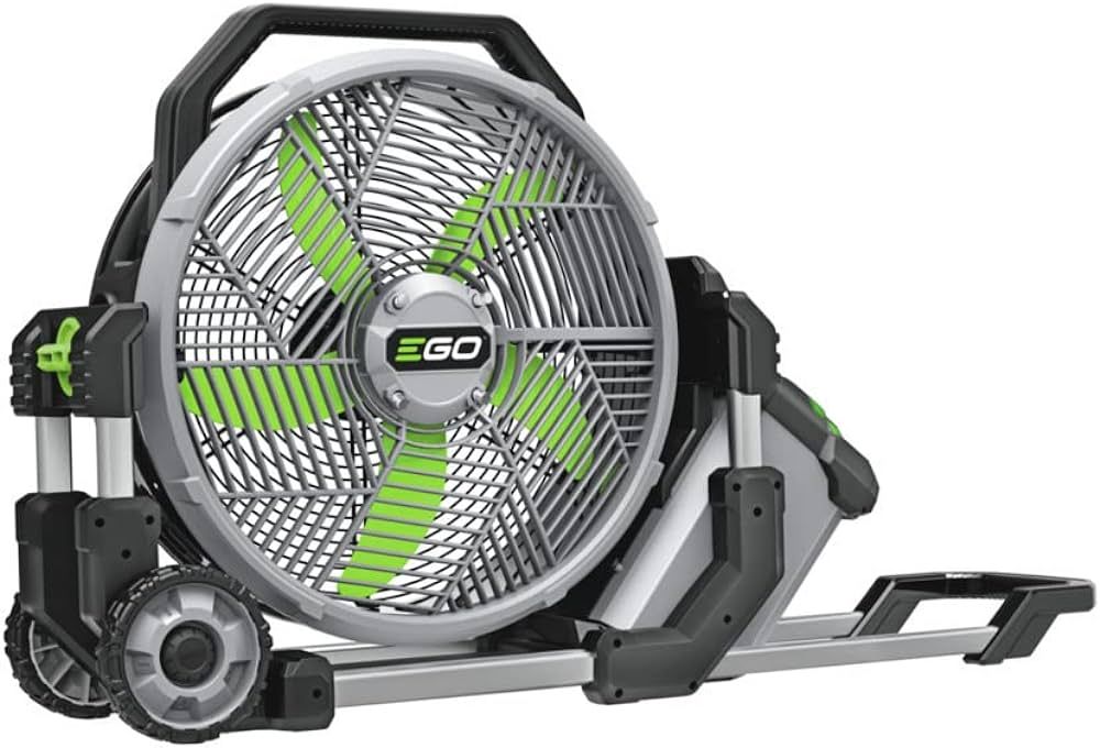 EGO Power+ FN1800 18-Inch 5 Speed 20MPH Portable Misting Fan, Battery and Charger Not Included, Black | Amazon (US)