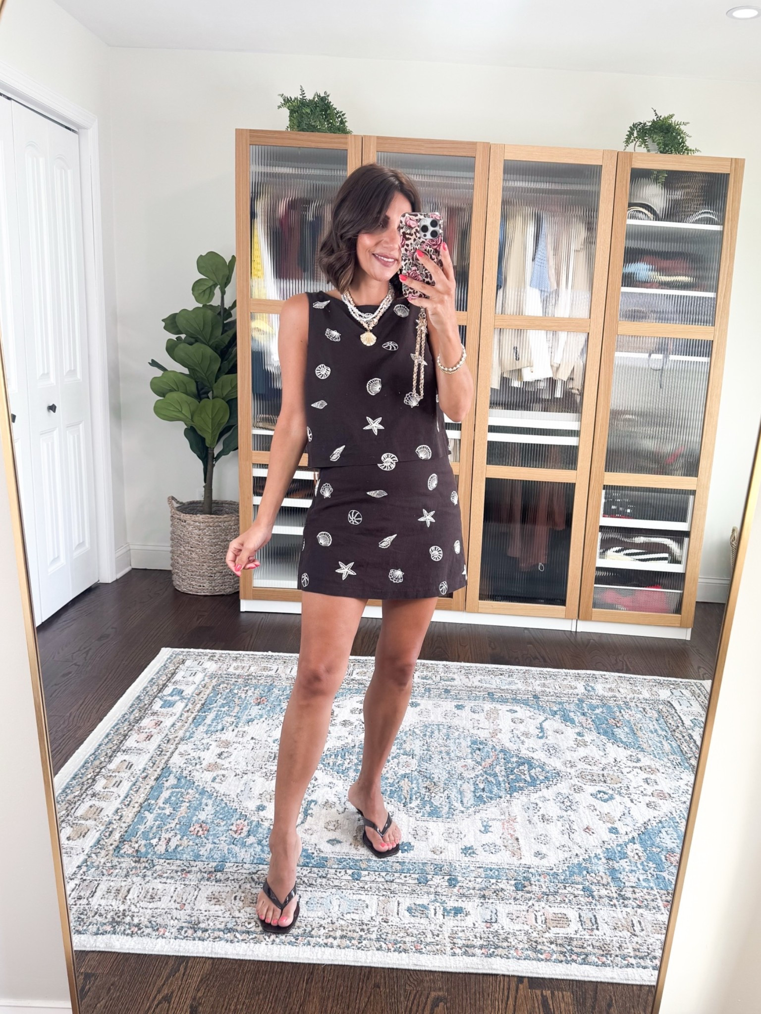 The most perfect vacation outfit 
Skort w shorts 
Wearing xs

#LTKootd #LTKgrwm #LTKOver40